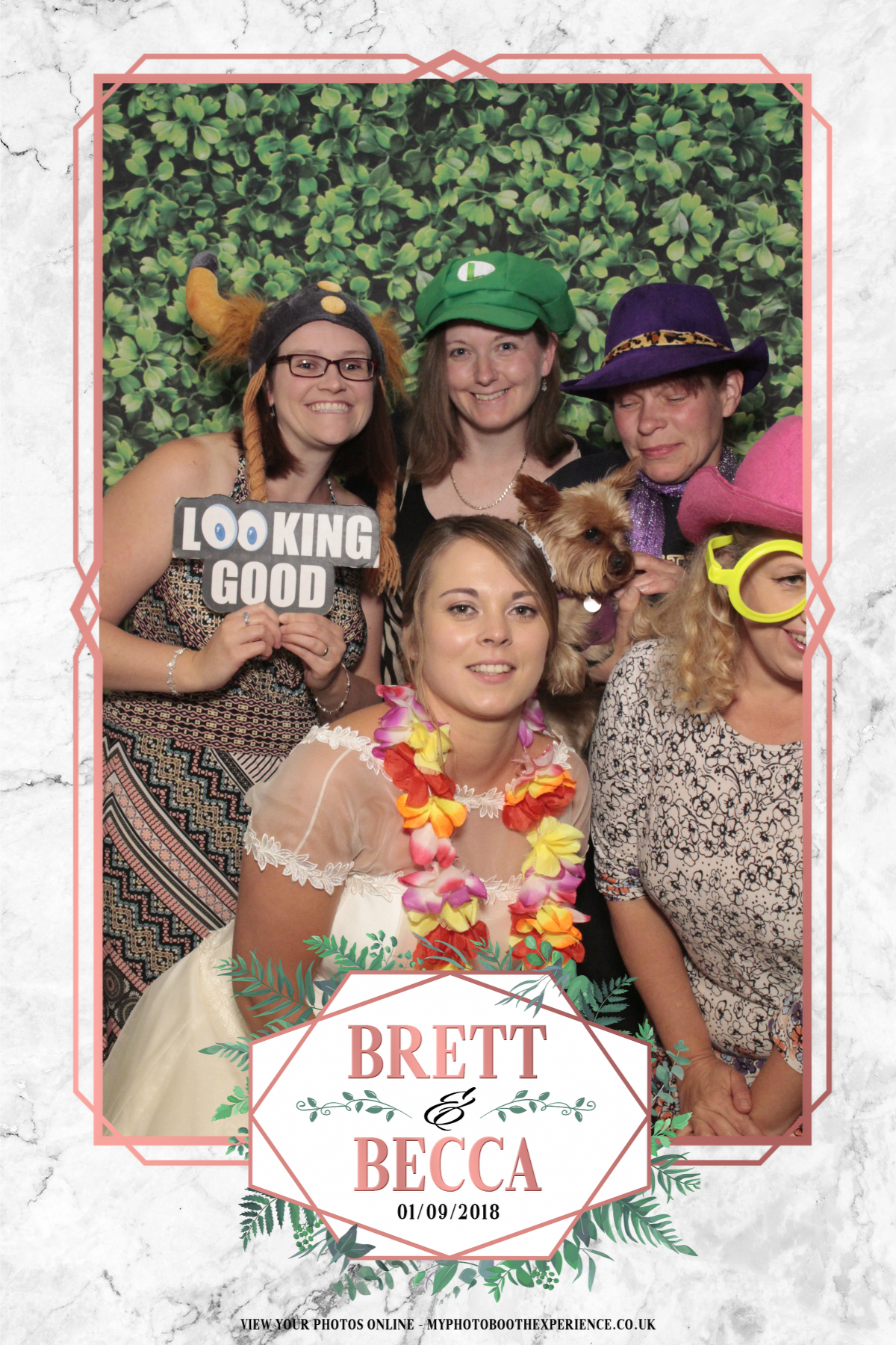 Brett & Becca's Wedding | View more photos from the event at gallery.myphotoboothexperience.co.uk/u/MyPhotoBoothExperienceLtd/Brett-Beccas-Wedding